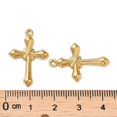 304 Stainless Steel Pendants STAS-Q252-07G-1