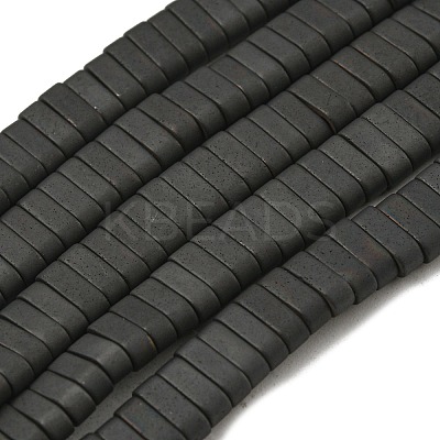 Electroplated Non-magnetic Synthetic Hematite Beads Strands G-C106-B01-14A-1