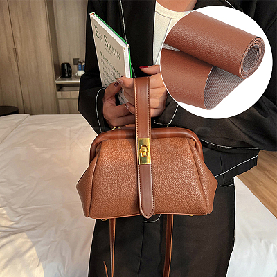 PVC Imitation Leather Fabric AJEW-WH0314-282C-1