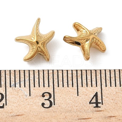 304 Stainless Steel Beads X-STAS-F320-16B-G-1