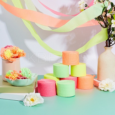 Crepe Paper Streamer Rolls DIY-WH0167-12-1