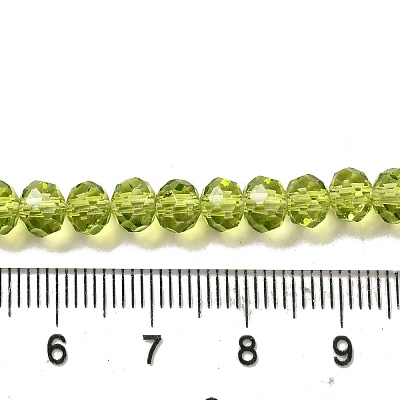 Transparent Baking Paint Glass Beads X1-DGLA-A034-T6mm-D05-1