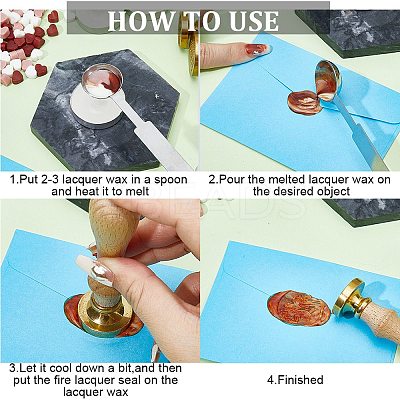 200Pcs Star Sealing Wax Particles DIY-CP0009-30-1