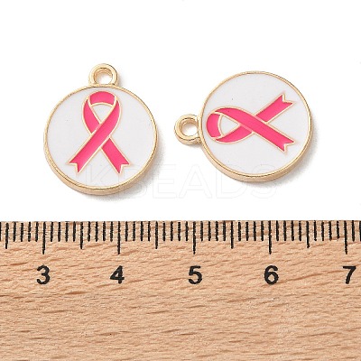 Alloy Enamel Pendants ENAM-C032-01G-1