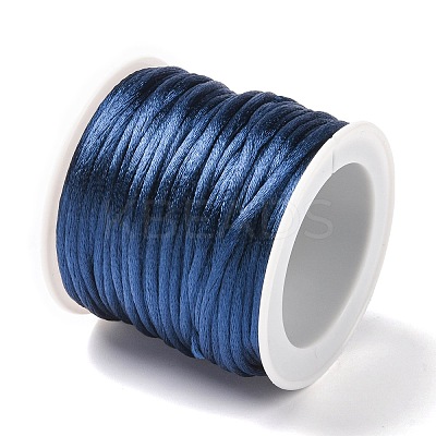 Nylon Satin Rattail Cords NWIR-O002-08-1