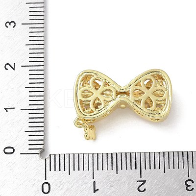 Brass Micro Pave Cubic Zirconia Pendants KK-A236-21G-01-1