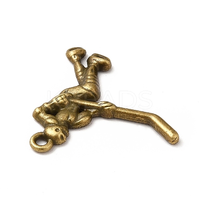 Tibetan Style Alloy Pendants PALLOY-M198-09AB-1