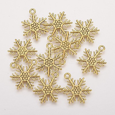 Tibetan Style Alloy Pendants TIBEP-3264-AG-RS-1