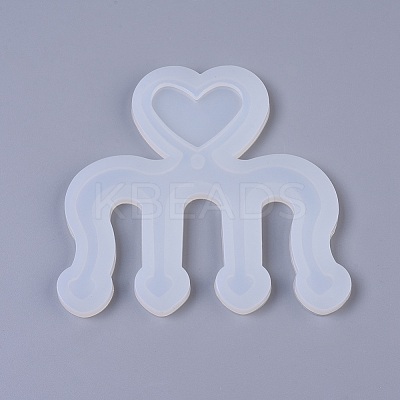 Music Book Clip Food Grade Silicone Molds DIY-WH0146-45F-1