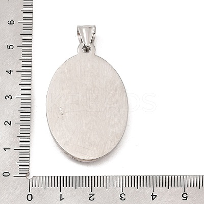 304 Stainless Steel Pendants STAS-S122-07G-1