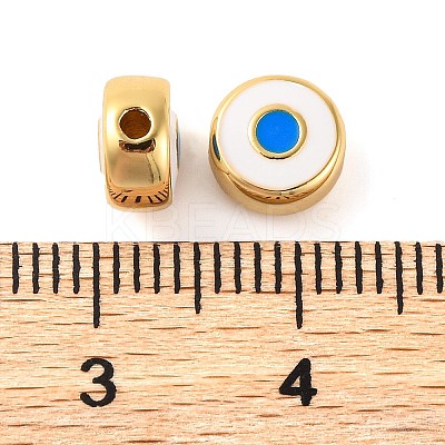 Rack Plating Brass Beads KK-H486-02G-1