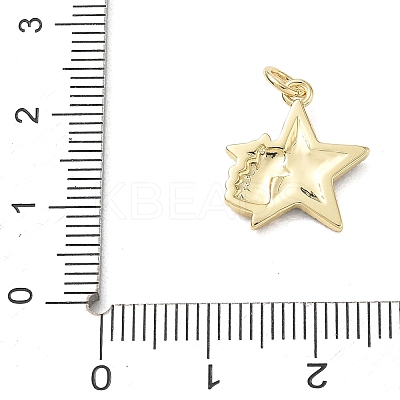 Brass Pendants CU-CBAFF5B-05F-G-1