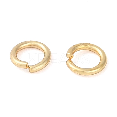 Brass Open Jump Rings X-KK-N254-45A-G-1