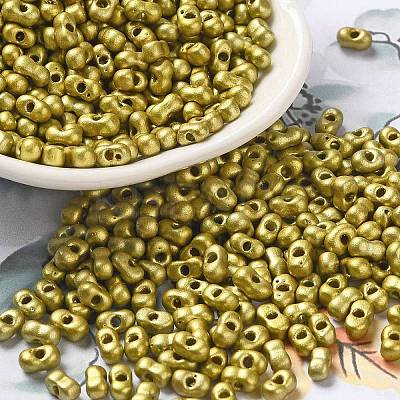 Baking Paint Glass Seed Beads SEED-K009-01A-12-1