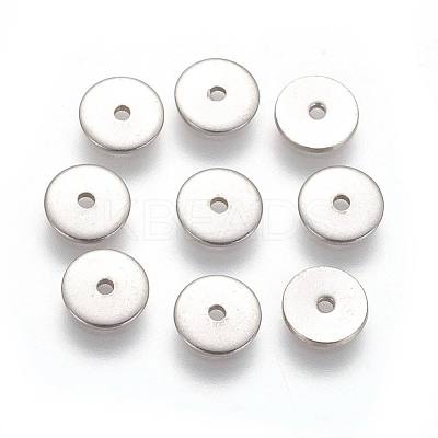 Tarnish Resistant 304 Stainless Steel Spacer Beads STAS-G193-07C-P-1