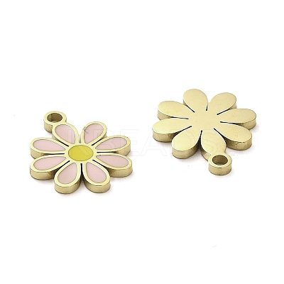 304 Stainless Steel Enamel Charms STAS-L022-016G-01-1