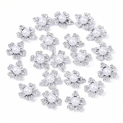 20Pcs Alloy Crystal Rhinestone Pendants FIND-YW0008-20P-1