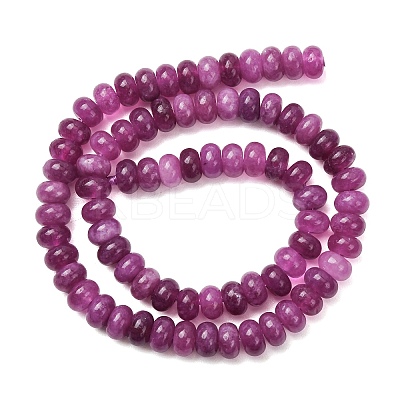 Natural White Jade Beads Strands X-G-E507-01-06-1