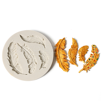 DIY Feather Food Grade Silicone Molds FEAT-PW0001-022A-1