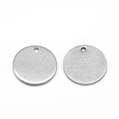 Tarnish Resistant 201 Stainless Steel Stamping Blank Tag Charms LS-STAS-Q213-02-15mm-1