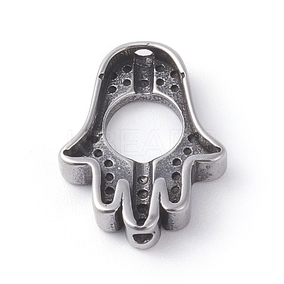 316 Surgical Stainless Steel Bead Frames STAS-G186-37AS-1