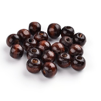 Natural Wood Beads X-WOOD-S612-3-LF-1
