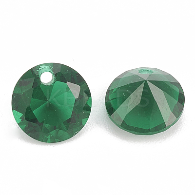 Cubic Zirconia Charms ZIRC-N033-C-02-1
