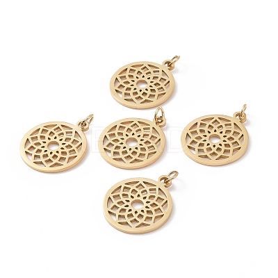 PVD Vacuum Plating 304 Stainless Steel Pendants STAS-S105-T523G-1