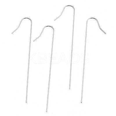 Non-Tarnish 201 Stainless Steel Earring Hooks LS-X-STAS-O137-27P-1