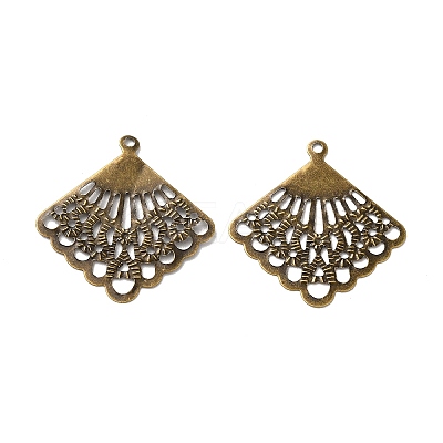 Iron Filigree Joiners FIND-B020-13AB-1