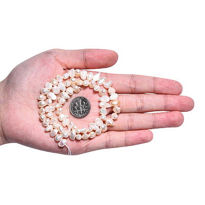 Natural Cultured Freshwater Pearl Beads Strands PEAR-N014-05-1