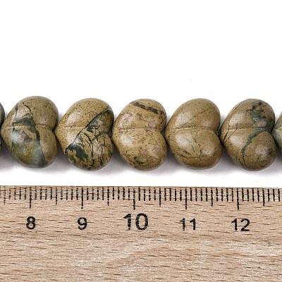 Natural Green Dragon Veins Beads G-D098-B03-1