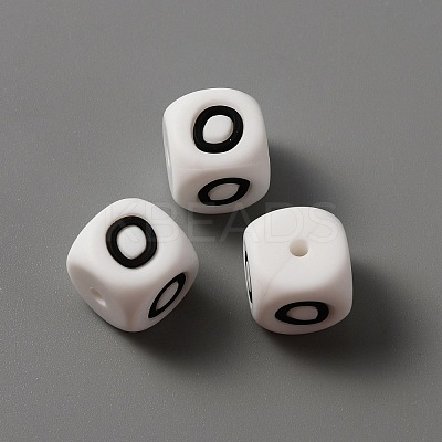 Food Grade Eco-Friendly Silicone Beads SIL-WH0001-41O-1