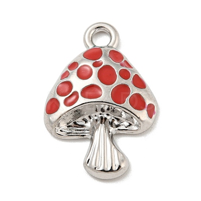 Alloy Enamel Pendants ENAM-R148-01P-1
