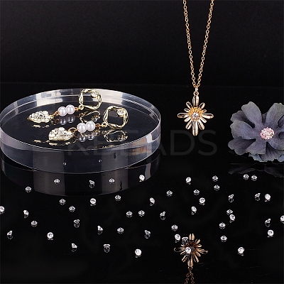 200PCS Cubic Zirconia Cabochons ZIRC-FG0001-07-1