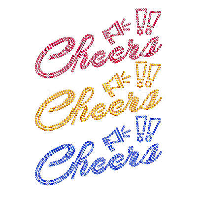 Glass Hotfix Rhinestone DIY-WH0303-432-1