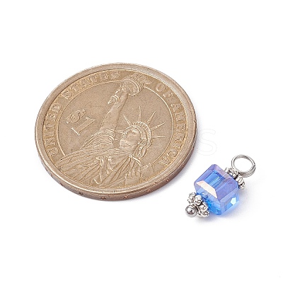 Glass Pendants PALLOY-JF02363-1