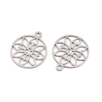 Buddhist 304 Stainless Steel Pendants LS-STAS-E521-06B-P-1