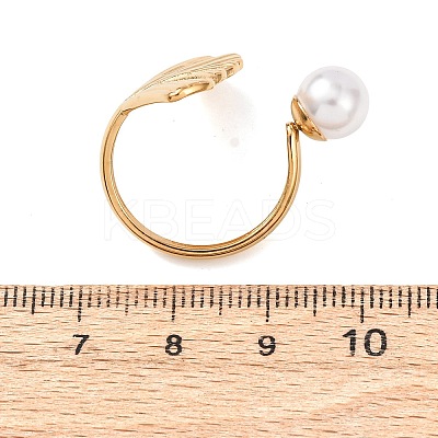 304 Stainless Steel Cuff Open Rings RJEW-P183-01G-1