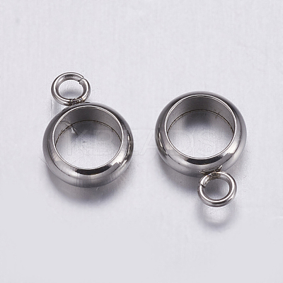 Tarnish Resistant 304 Stainless Steel Tube Bails X-STAS-K146-050-5mm-1