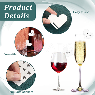 Blank Paper Wine Glass Tags CDIS-OC0001-07A-1