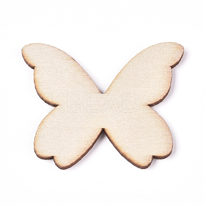Unfinished Blank Wood Cabochons WOOD-WH0100-21A-1