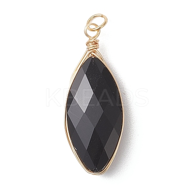 Glass Pendants PALLOY-JF04802-1