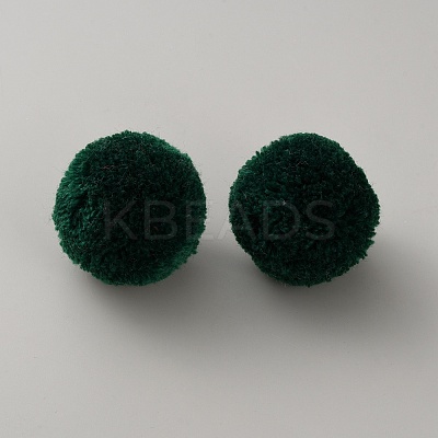 Polyester Pompom Ball AJEW-WH20054-099F-1