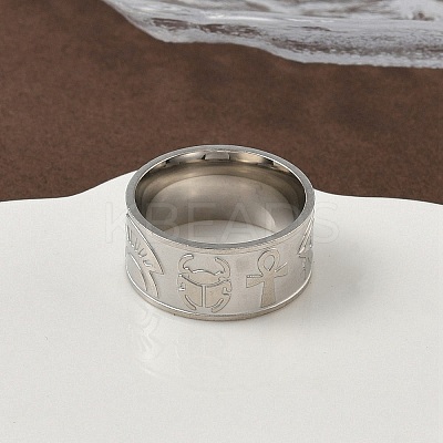 304 Stainless Steel Finger Rings for Women LS-RJEW-F195-04P-1