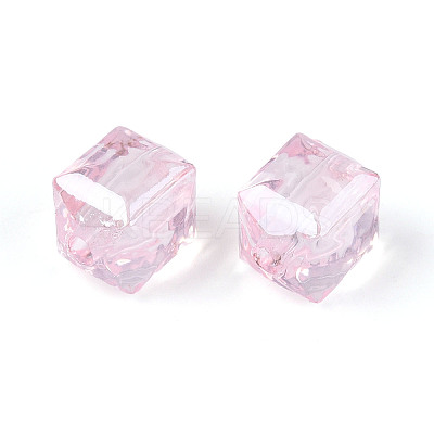 Transparent Acrylic Beads TACR-T028-60A-1