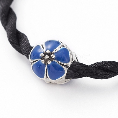 Nylon Thread Cord Bracelets BJEW-JB04859-02-1