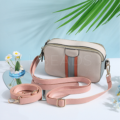 2Pcs PU Leather Adjustable Shoulder Bag Straps FIND-GF0007-03D-1
