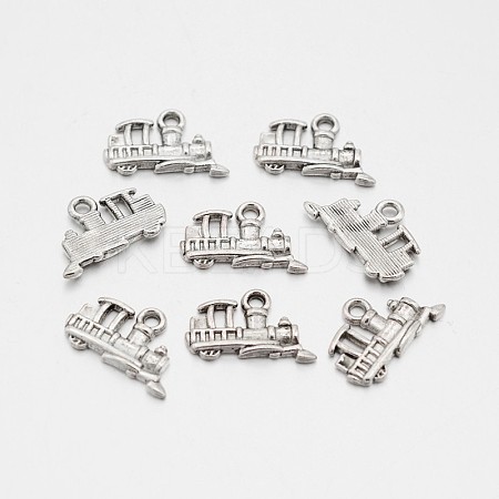 Tibetan Style Alloy Pendants PALLOY-UN0001-17AS-1