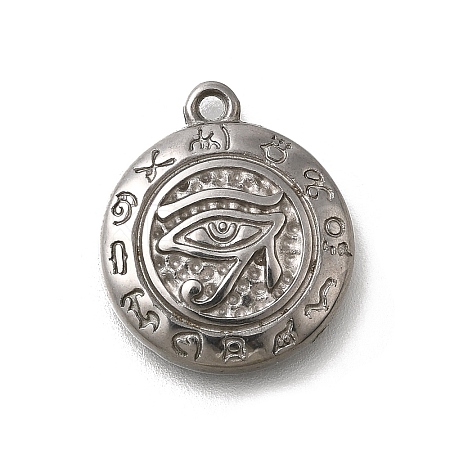 304 Stainless Steel Pendants STAS-C119-11P-1